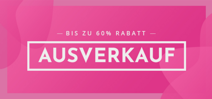 Ausverkauf -60%