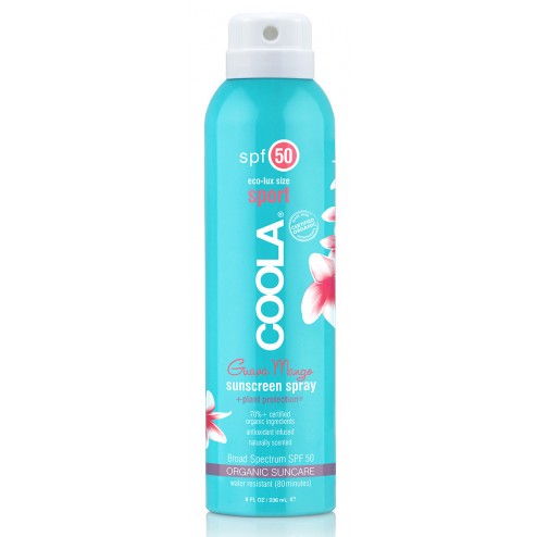 Coola-Sonnenspray-Sport-SPF-50-Guava-Mango
